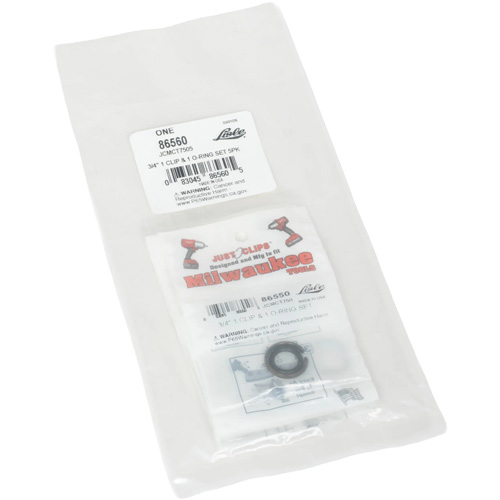 3/4" Clips & O-Rings Set for Milwaukee - Bulk - LISLE 86560