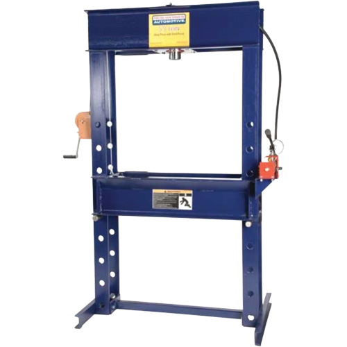 Presse datelier avec pompe manuelle, Capacit&eacute; 25 tonnes - Hein-Werner HW93400