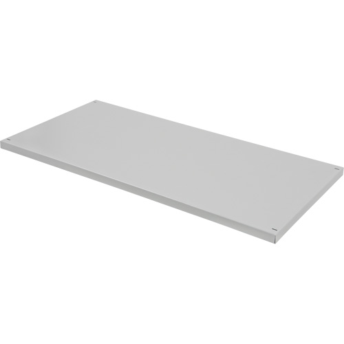 Replacement Shelf for Knocked Down Cabinet, 30" x 15", 100 lbs. Capacity, Steel, Grey - KLETON 