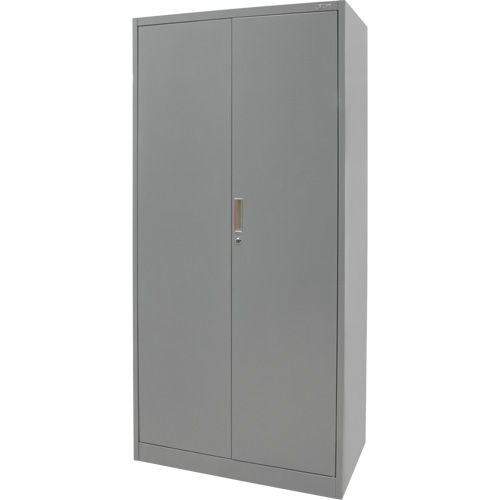 Combination Storage Cabinet, 36" W x 18" D x 72" H, Grey - KLETON 