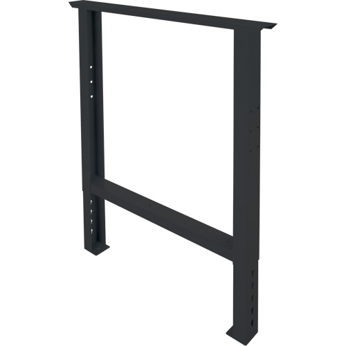 Industrial Duty Leg for Workbench, Steel, 30" D x 34" H, Single - KLETON 