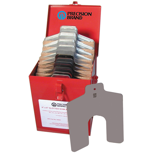 Slotted Shims - Individual Packages - Precision Brand 42310