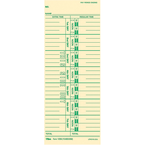 Time Cards -  