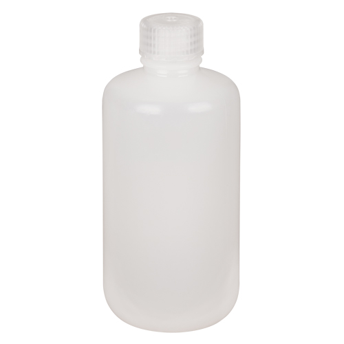 Bouteilles rondes &agrave; ouverture &eacute;troite, Ronde, 8 oz, Plastique - Nalgene 562002-0008