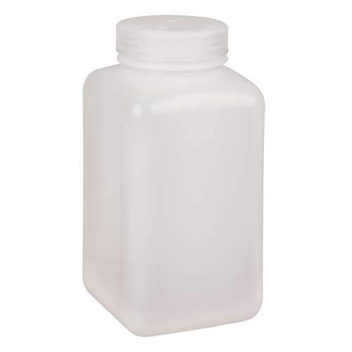 Easy-Grip Space-Saver Bottles, Square, 32 oz., Plastic - Nalgene 2114-0032