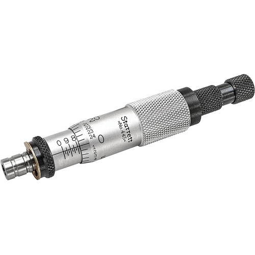 440 Series Depth Micrometer, With Ratchet Stop, 0" - 3" - Starrett 440Z-3RL