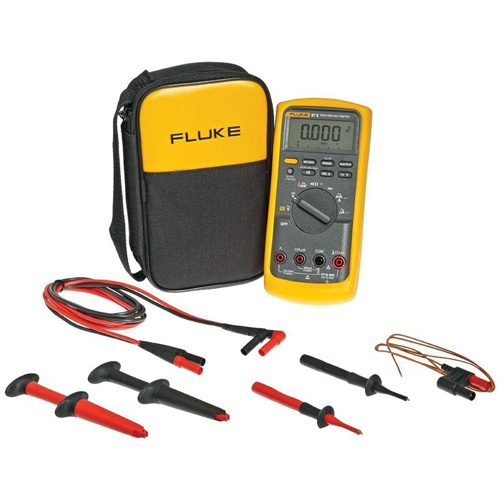 Ensembles voltm&egrave;tre de valeur efficace vraie et multim&egrave;tre industriel 87-5/E2-KIT - Fluke 87-5/E2-KIT