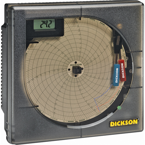 Enregistreur de temp./d'HR a/ affichage & sonde - Dickson TH6P2