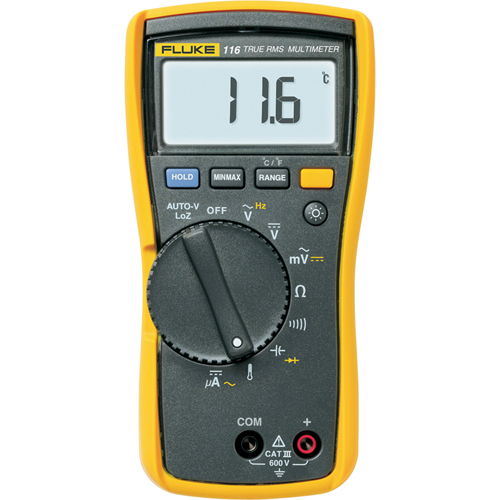 Multim&egrave;tres CVC 116, Tension c.a./c.c. - Fluke 116