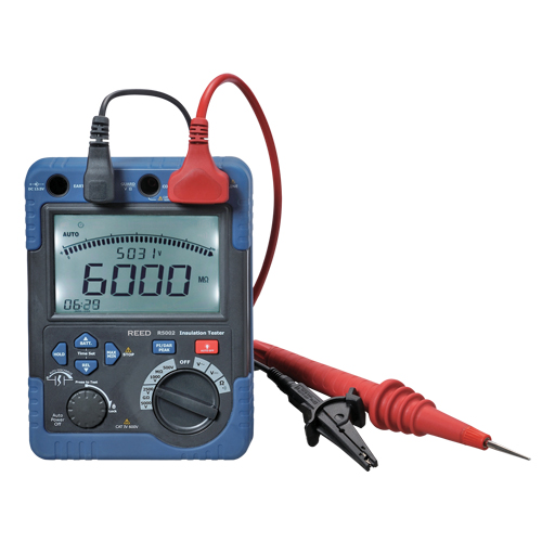 Insulation Resistance Tester, Digital - Reed Instruments R5002