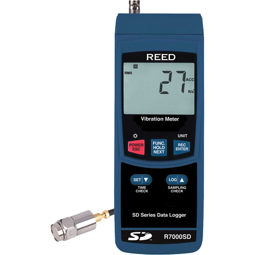Vibration Meter - Reed Instruments R7000SD