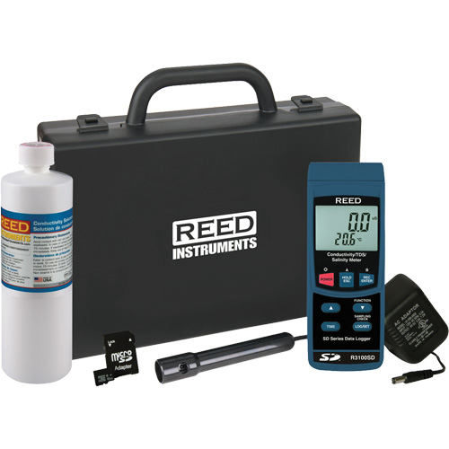N&eacute;cessaire de conductim&egrave;tre - Reed Instruments R3100SD-KIT