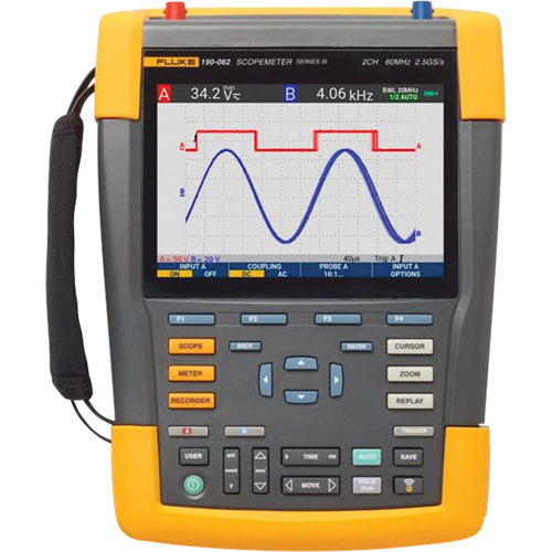 ScopeMeter with FlukeView-2 Software Package - Fluke 190-062-III-S