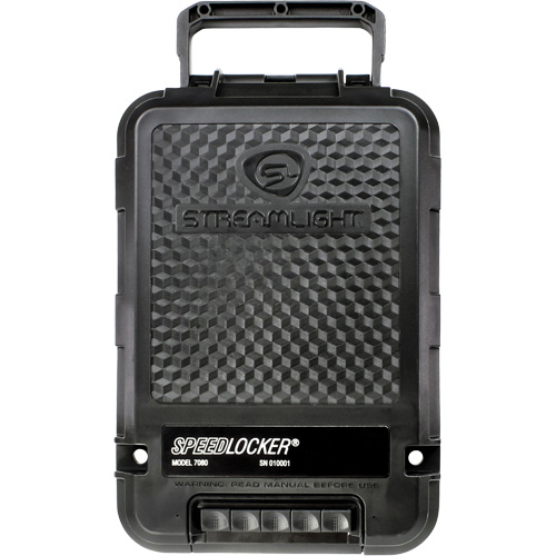 SpeedLocker&reg; Portable Locking Storage Container, Hard Case - Streamlight 59000