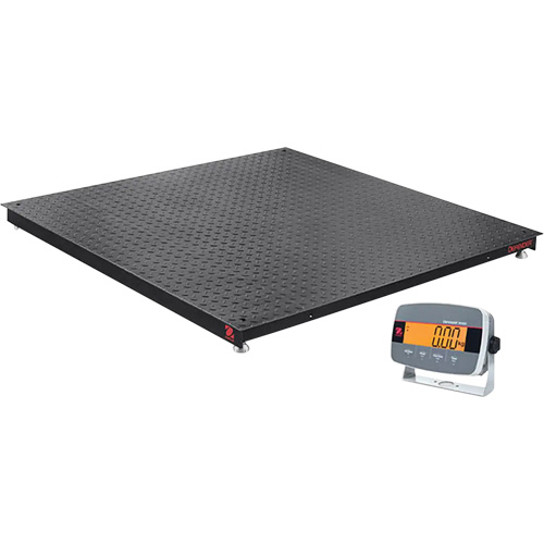 Balances de plancher Defender 3000, Capacit&eacute; de 5000 lb, 5' lo x 5' la - Ohaus 30716508
