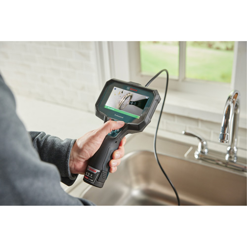 12V Max Professional Handheld Inspection Camera, 4" Display - Bosch GIC4-23C