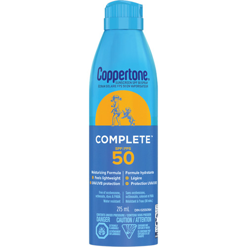 Sport&reg; Water Resistant Sunscreen, SPF 50, Aerosol - Coppertone 56594022591