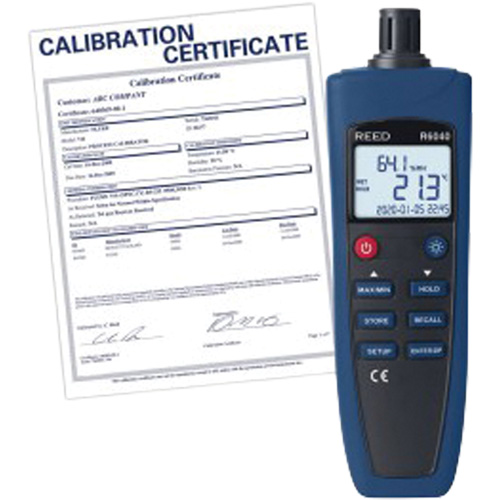 True RMS 1000V Digital Multimeter with Traceable Certification, AC/DC Voltage, AC/DC Current - Reed Instruments R5077-NIST