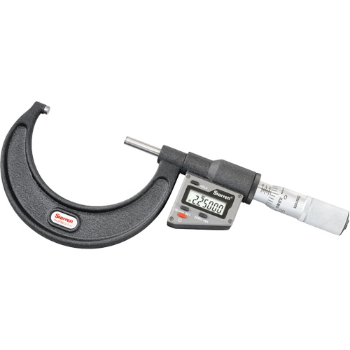 3732 Electronic Micrometer without Output, 2" - 3" (50.8 mm - 76mm) Range, 0.00005" (0.001 mm) Resolution - Starrett 3732.1XFL-3