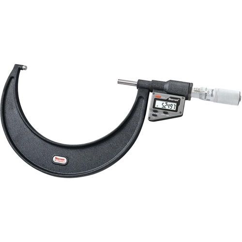 3732 Electronic Micrometer without Output, 5" - 6" (127 mm - 152 mm) Range, 0.0001" (0.001 mm) Resolution - Starrett 3732.1XFL-6
