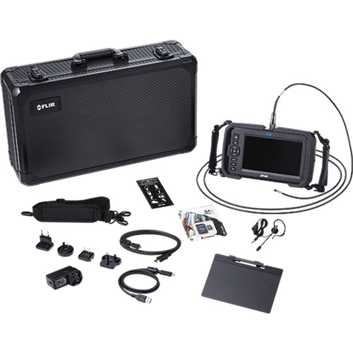 High-Performance Videoscope Kit with Dual HD Camera & Long Camera Probe, 1280" L x 720" W Display, 1024 x 600 pixels, 4.9 mm (0.19") Camera Head - FLIR VS80-KIT-7
