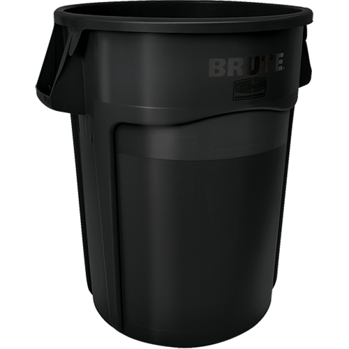 Brute&reg; Round Containers, Polyethylene, 44 US gal. - Rubbermaid FG264360BLA