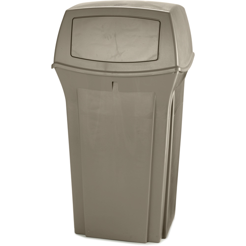Contenants Ranger, Poly&eacute;thyl&egrave;ne, 35 gal. US - Rubbermaid FG843088BEIG
