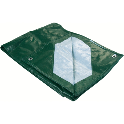 Tarp, Heavy-Duty, Green, 16' x 12' x 9 mils - KLETON 