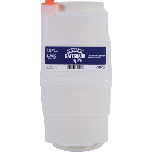 Filtre pour aspirateurs portables SafeGuard 360, Cartouche, Pour 1 gal. US - Atrix 31700-1P