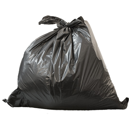 Garbage Bags, Oxo-Degradable, 22" L x 20" W, 0.6 mil Thick - Alte-Rego FC202217BL06D