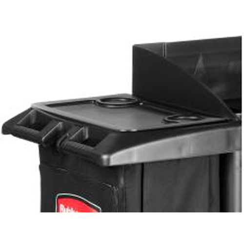 Chariot d'entretien m&eacute;nager compact sup&eacute;rieur - Rubbermaid FG619000BLA