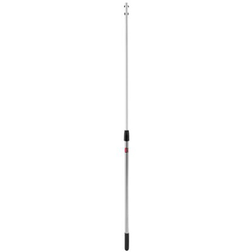 Hygen Handle, Aluminum, Telescopic, Quick-Connect Tip, 1" Diameter, 79" Length - Rubbermaid 1863882