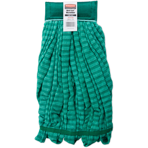 Vadrouille mouill&eacute;e format tube, Microfibre/Polyester, 22 oz, Style Boucle - Rubbermaid FGT85206GR00
