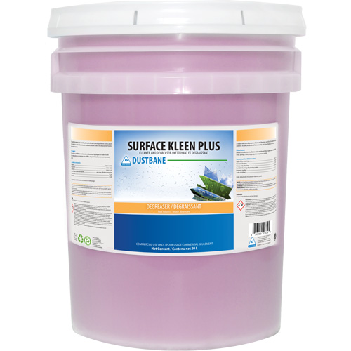 Nettoyant et d&eacute;graissant Surface Kleen Plus, 20 L, Seau - Dustbane 51339