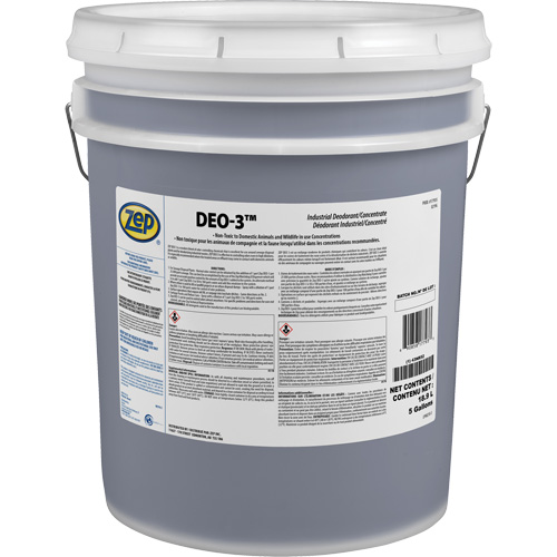 Deo-3 Industrial Deodorizer, 5 gal., Pail - Zep 177935
