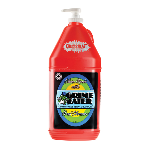 Cherry Blast Hand Cleaner, Pumice, 3.5 L, Jug, Cherry - Grime Eater 39-04