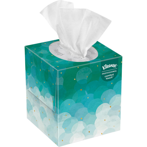 Papiers-mouchoirs Upright de Kleenex, 2 pli, 7,8" lo x 8,3" la, 95 feuilles/boîte - Kimberly-Clark 21270