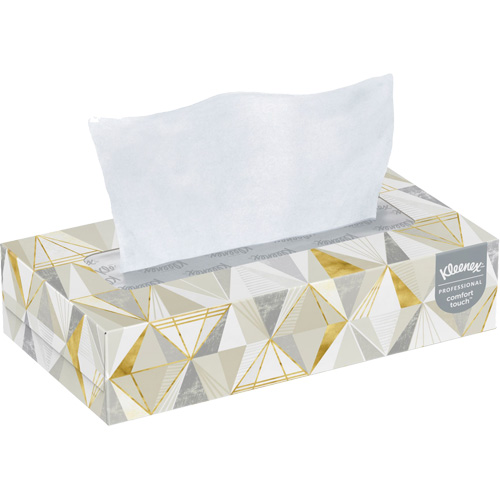 Kleenex&reg; Facial Tissue - Convenience Case, 2 Ply, 7.8" L x 8.3" W, 125 Sheets/Box - Kimberly-Clark 03076