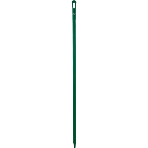 Manche ultra hygi&eacute;nique, Balai/Grattoir/Raclette, Vert, Ergonomique, 59" lo - Vikan 29622