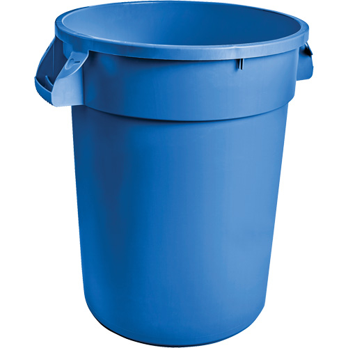 Contenant &agrave; d&eacute;chets, Poly&eacute;thyl&egrave;ne, 32 gal. US - M2 Professional WM-PRH3232-BL