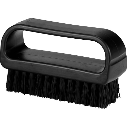 Brosse &agrave; ongles ColorCore, Soies Moyen, Longueur de 4", Noir - Vikan 643319