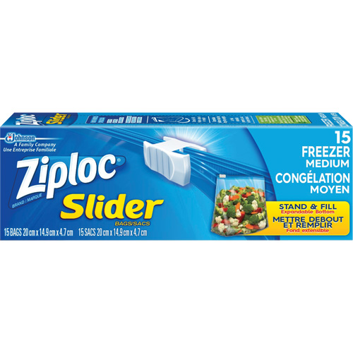 Ziploc&reg; Slider Freezer Bags - SC Johnson 10067140009604