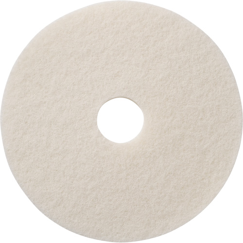 Tampons &agrave; polir pour planchers, 20", Polissage, Blanc - Americo 401220