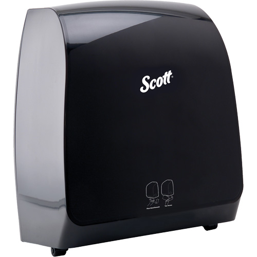 Distributeur de serviettes en rouleaux durs Scott Pro, &eacute;lectronique/Sans contact, 12,66" la x 9,18" p x 16,44" h - Kimberly-Clark 34348