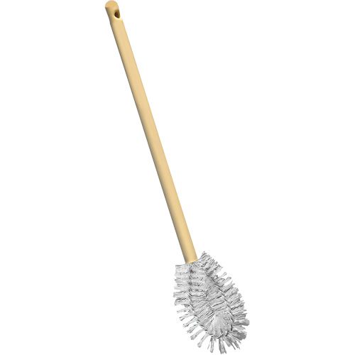 Brosse &agrave; cuvettes HD &agrave; broche torsad&eacute;e, 20" l, Soies Polypropyl&egrave;ne, Jaune - M2 Professional BR-WM214