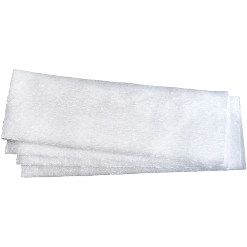 Static Attack Mop Sheets, Polyethylene, White - M2 Professional STA-2368