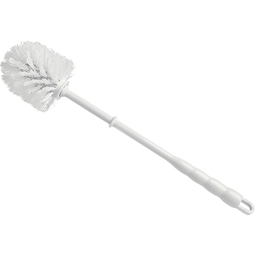 Brosse &agrave; cuvettes, 15-1/2" l, Soies Polypropyl&egrave;ne, Rouge/Blanc - M2 Professional BR-WM204