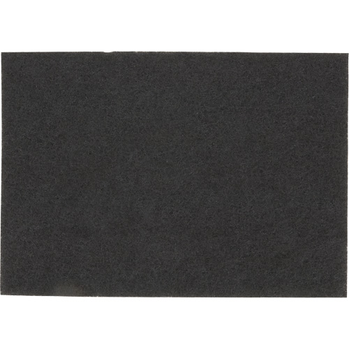 Tampon pour planchers TopLine Speed, 14" x 20", D&eacute;capant, Noir - 3M F-7300-BLK-20X14