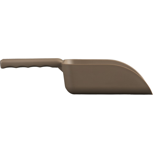 Mini Hand Scoop, Plastic, Brown, 16 oz. - Vikan 630066