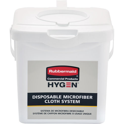 Microfibre Cloth Charging Bucket, White - Hygen 2135007